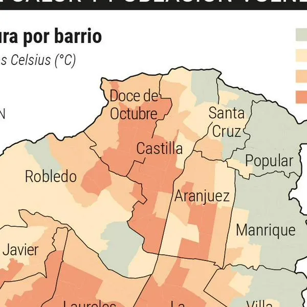 Islas de calor en Medellín duplican el riesgo de infartos: ¿qué son y dónde están?
