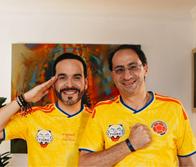 Aparecen videos de Abelardo de la Espriella y José Manuel Restrepo postpartido