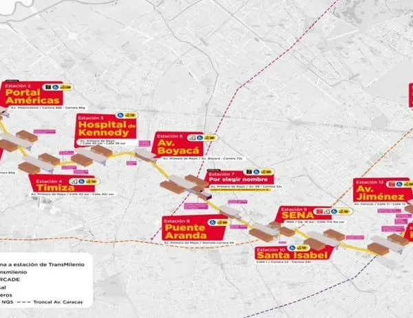 Así se nombraron tres estaciones de la Línea 1 del Metro de Bogotá tras votación  