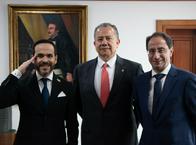 Abelardo de la Espriella se reunió con las altas cortes en su primer día como presidente, ¿de qué hablaron?