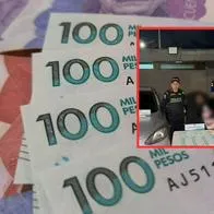 Policía de Bogotá incautó millonario cargamento de billetes falsos en un carro