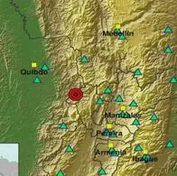 Volvió a temblar en Colombia en la tarde de este viernes 26 de junio: epicentro y magnitud