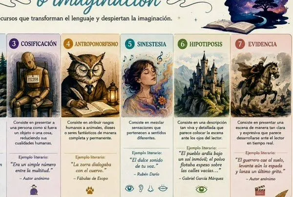 Figuras literarias utilizadas en la narrativa de Pacífico