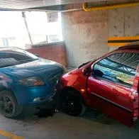 Vehículo casi cae desde el séptimo piso de un edificio residencial: qué pasó
