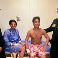 Los jóvenes Luciana Dangond y Jerónimo Ibarra, reportados como desaparecidos tras salir en una moto acuática en Barú