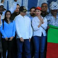 Gustavo Petro y Martha Carvajalino