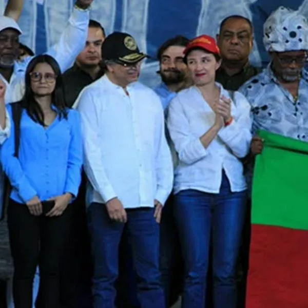 Gustavo Petro y Martha Carvajalino