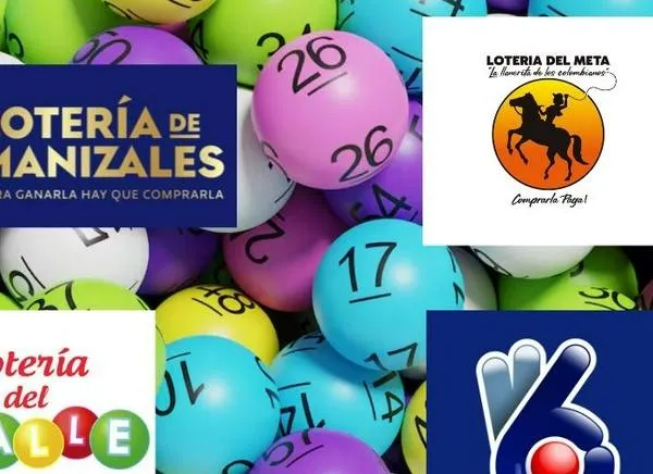 Resultados de las loterías Manizales, Valle y Meta: 1 de julio de 2026