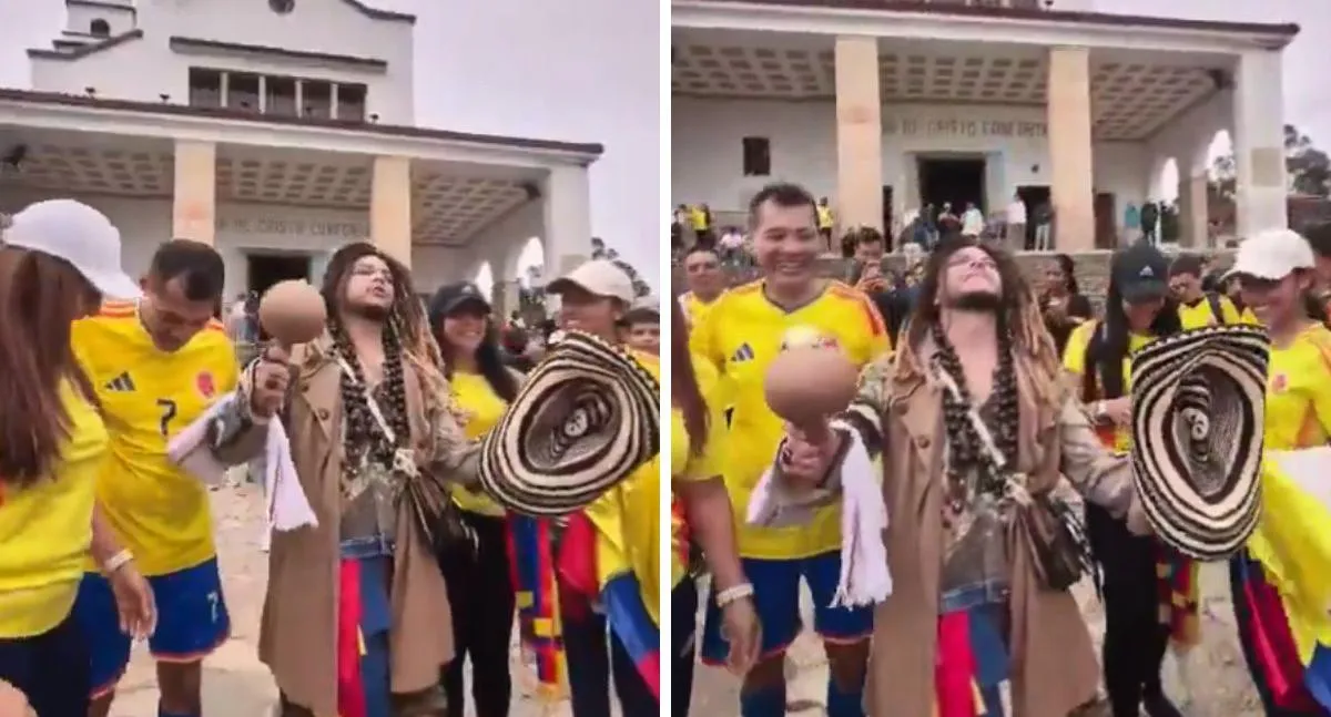 Chamán subió a Monserrate a salar a Ghana para partido contra Selección Colombia