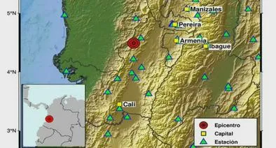 Dos temblores sacudieron algunas zonas de Colombia este viernes: epicentro y magnitud