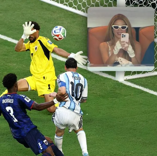 Shakira fue a ver a Argentina el mismo día de Colombia vs Ghana en Mundial 2026