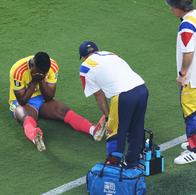 Jhon Córdoba se lesionó en Selección Colombia vs. Ghana en el Mundial: qué pasó