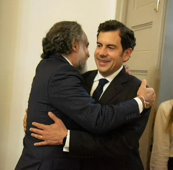 Benedetti y Lara comienzan empalme del Ministerio del Interior: estas son las prioridades