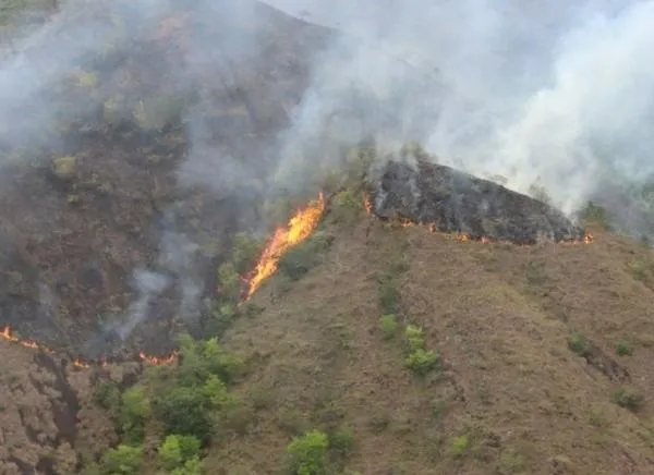 Estos son los 17 municipios del Tolima en máxima alerta por incendios