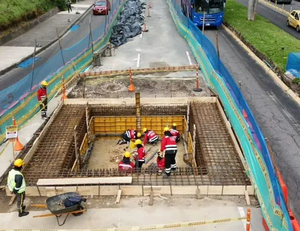 A buen ritmo avanzan las obras del primer grupo del Corredor Carrera Séptima 