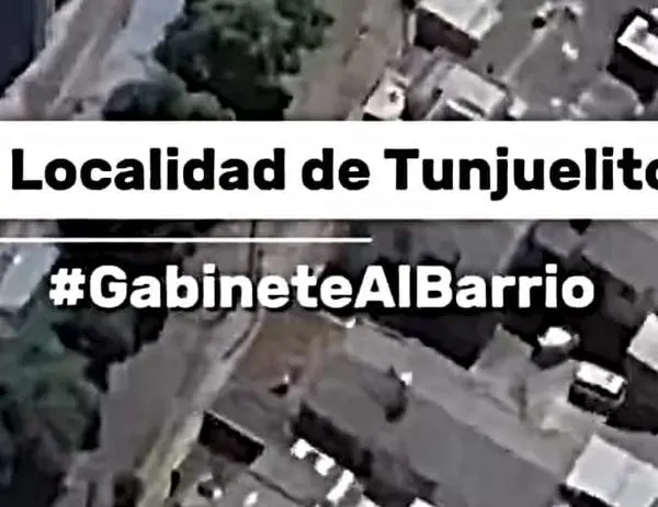 Gabinete al Barrio atendió el llamado del barrio Venecia sobre malos olores 