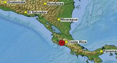 Reportan temblor de 5,3 en Costa Rica en la tarde de este 7 de julio