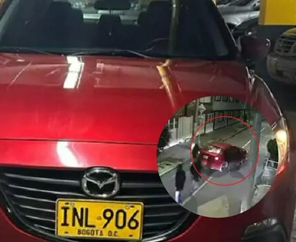 A pareja les robaron su carro en Bogotá y ahora lo usan para más asaltos