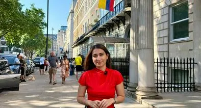 La embajadora Laura Sarabia fue vista almorzando en un reconocido restaurante de Bogotá, desatando un fuerte debate en Blu Radio. 