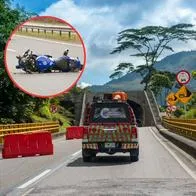 Accidente en la vía al Llano hoy dejó dos fallecidos y hubo cierre vial