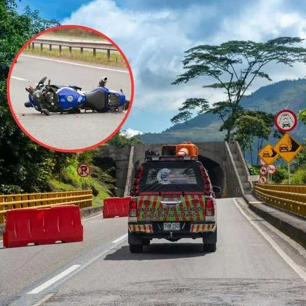 Accidente en la vía al Llano hoy dejó dos fallecidos y hubo cierre vial