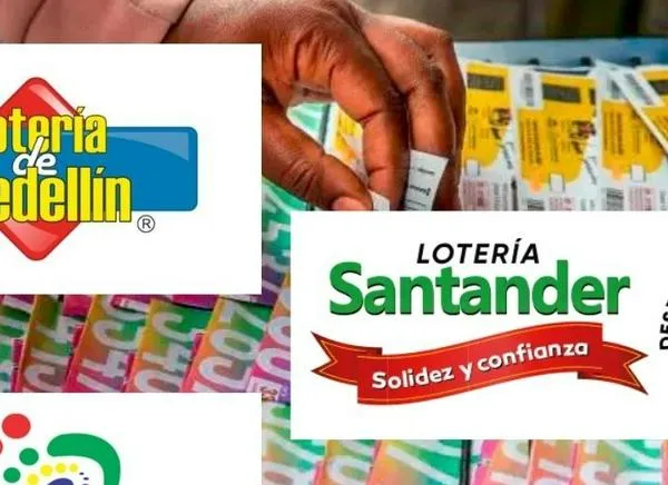 Resultados Loterías de Medellín, Santander y Risaralda del 10 de julio