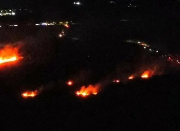 Controlan incendio que consumió ocho hectáreas en la variante de Ibagué