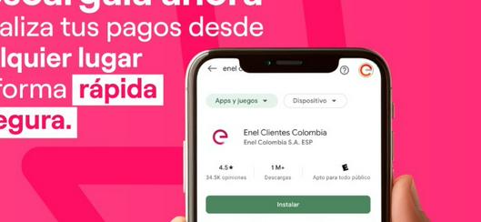Aplicación Enel Clientes Colombia facilita la gestión del servicio de energía desde cualquier lugar ¡Haz tus trámites a un clic en Bogotá! 