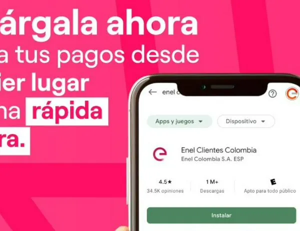 Aplicación Enel Clientes Colombia facilita la gestión del servicio de energía desde cualquier lugar ¡Haz tus trámites a un clic en Bogotá! 