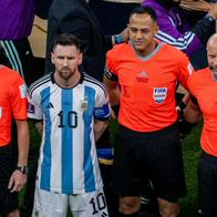 Lionel Messi e Ismail Elfath 