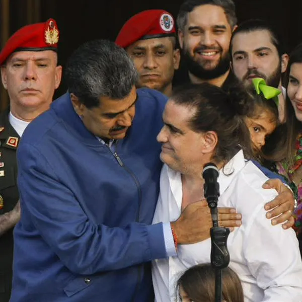 Nicolás Maduro y Alex Saab 