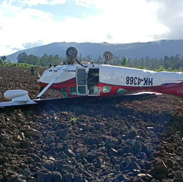 Accidente aéreo en Gachancipa