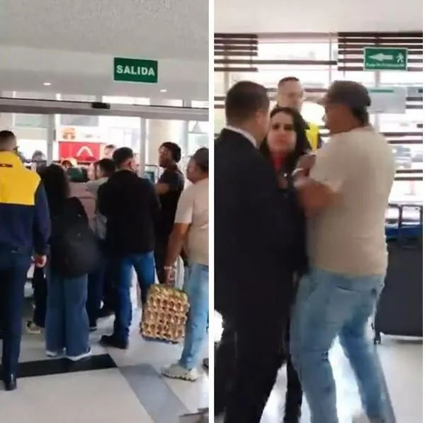 Así fue la tensión en la entrada de la Agencia Nacional de Tierras en Bogotá, por cuentas de un bloqueo