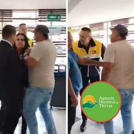 ANT habló de bloqueo en edificio de Bogotá y retención de funcionarios