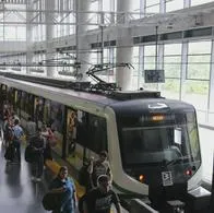 Por daño en la catenaria, seis estaciones del metro de Medellín están fuera de servicio