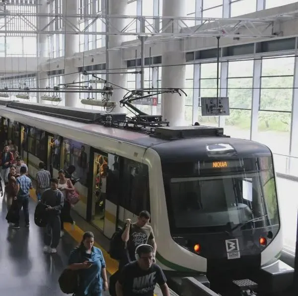 Por daño en la catenaria, seis estaciones del metro de Medellín están fuera de servicio