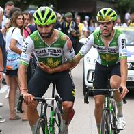 Fernando Gaviria se retiró del Tour de Francia 2026 tras caída en la etapa 12