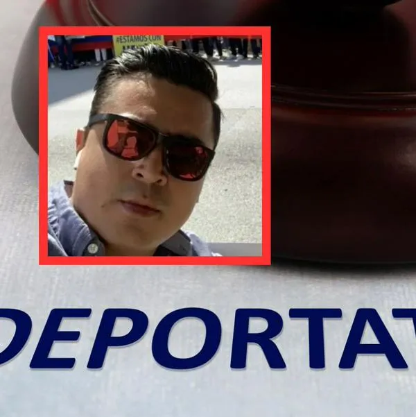 Filtran foto de 'Beto' Coral en el momento en que es deportado a Colombia