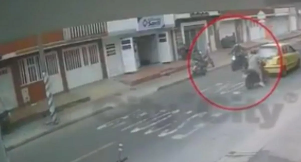 Fleteo en Bogotá terminó en balacera: militar intentó frustrar robo