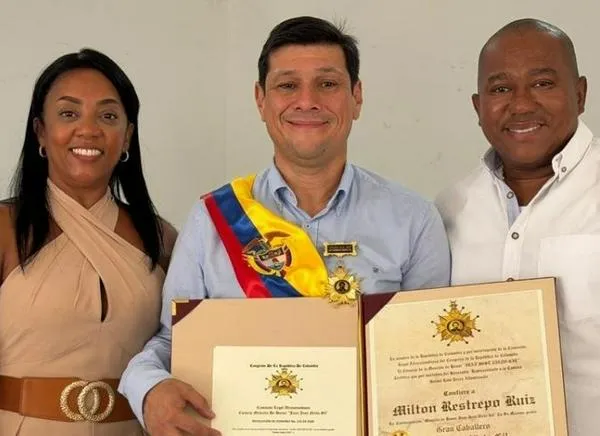 El Congreso reconoció la trayectoria de Milton Restrepo