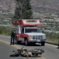 Tragedia cerca de Villa de Leyva (Boyacá): 3 hermanos estrellaron contra camioneta y 2 murieron