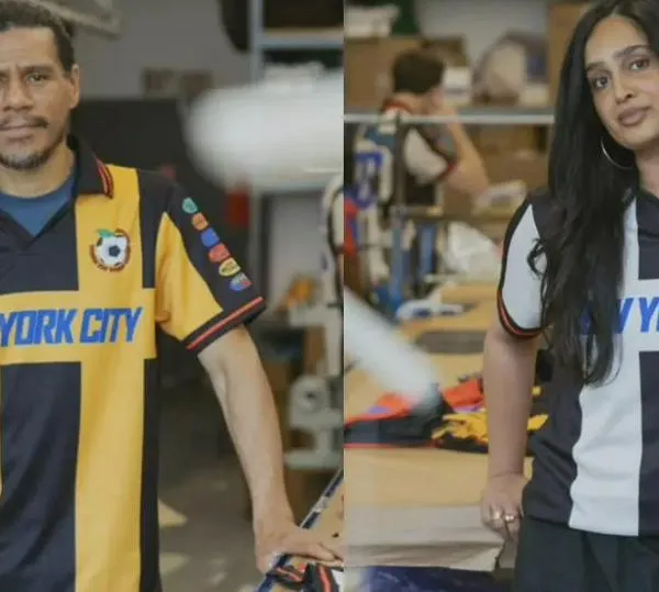 La empresa fundada por colombianos que fabricó exclusiva camiseta con ayuda de alcalde de Nueva York