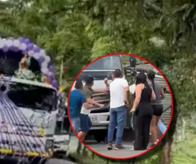 Celebración de la Virgen del Carmen terminó en pelea entre conductores