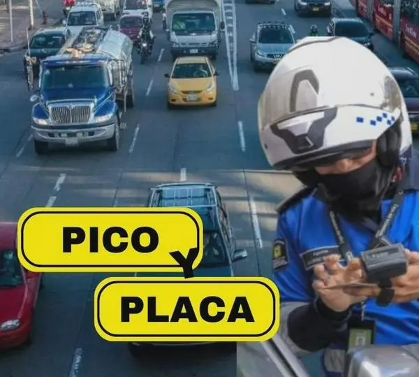 Pico y placa regional en Bogotá: horarios de la medida para este lunes festivo 20 de julio