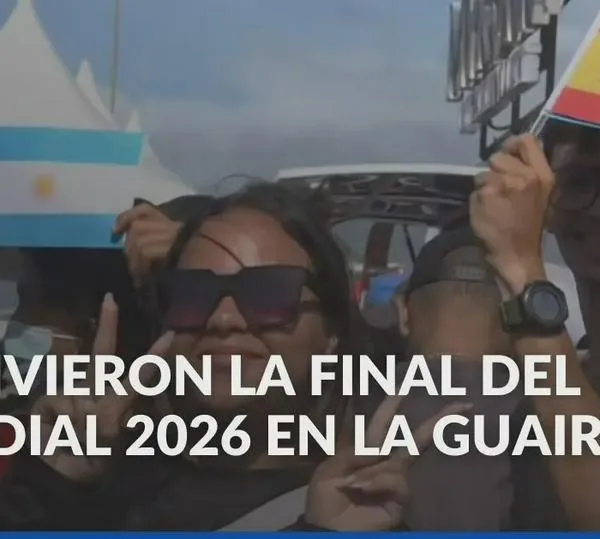Gol en medio del dolor: así vivó La Guaira la final del Mundial 2026 en pantalla girante