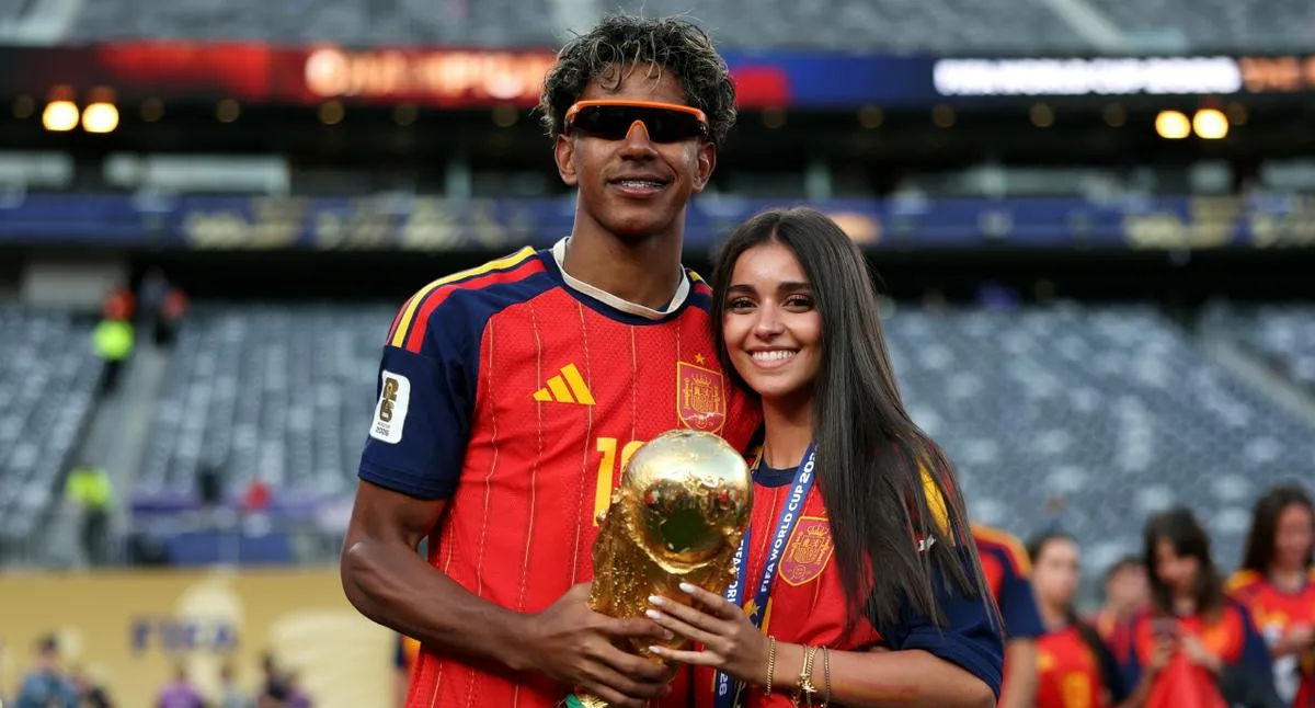 Quién es Inés García, la novia de Lamine Yamal que estuvo con el en Mundial 2026