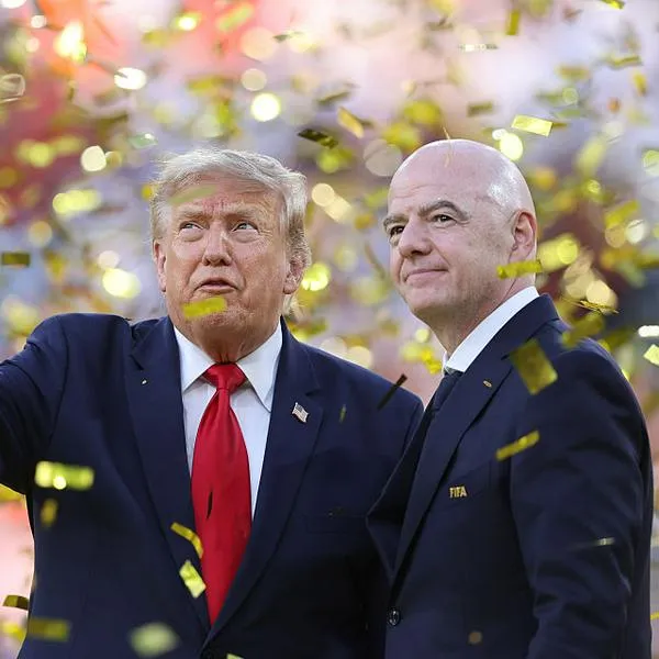 Donald Trump y Gianni Infantino
