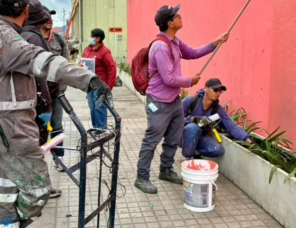 Los Mártires recuperó 200 m² de espacio público y brindó atención social a habitantes de calle 