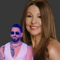 Amparo Grisales e imitador de Maluma en 'Yo me llamo'