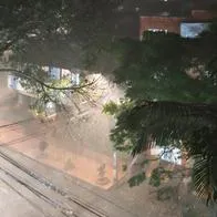 Intensas lluvias en Bogotá y Medellín en la madrugada de hoy jueves 23 de julio